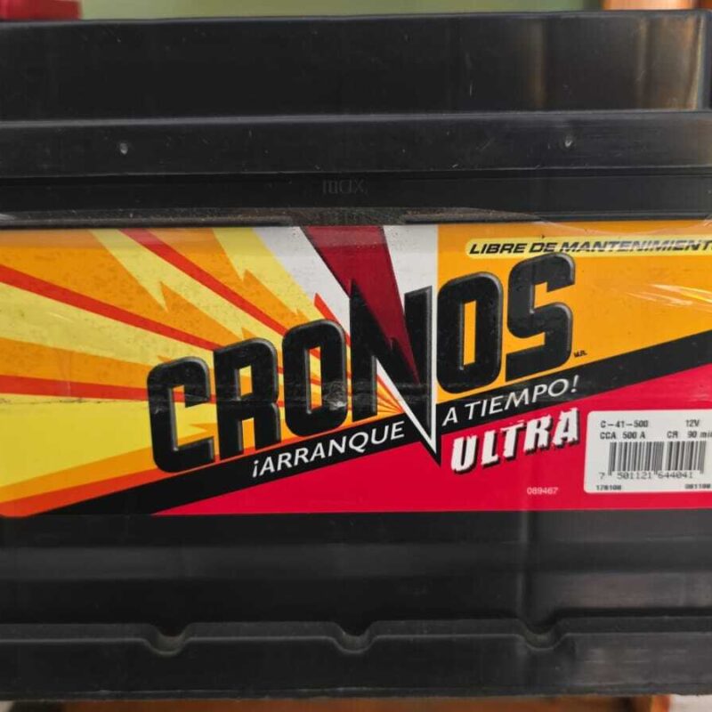 BATERIA CRONOS  Ultra. Libre mantenimiento